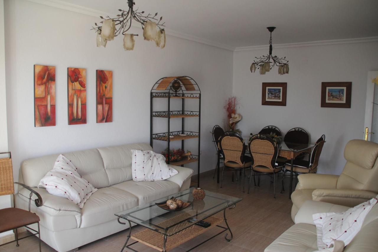 Apartamento En Primera Linea De Playa, Con Vistas A La Playa Y Con Wifi Roquetas de Mar Esterno foto